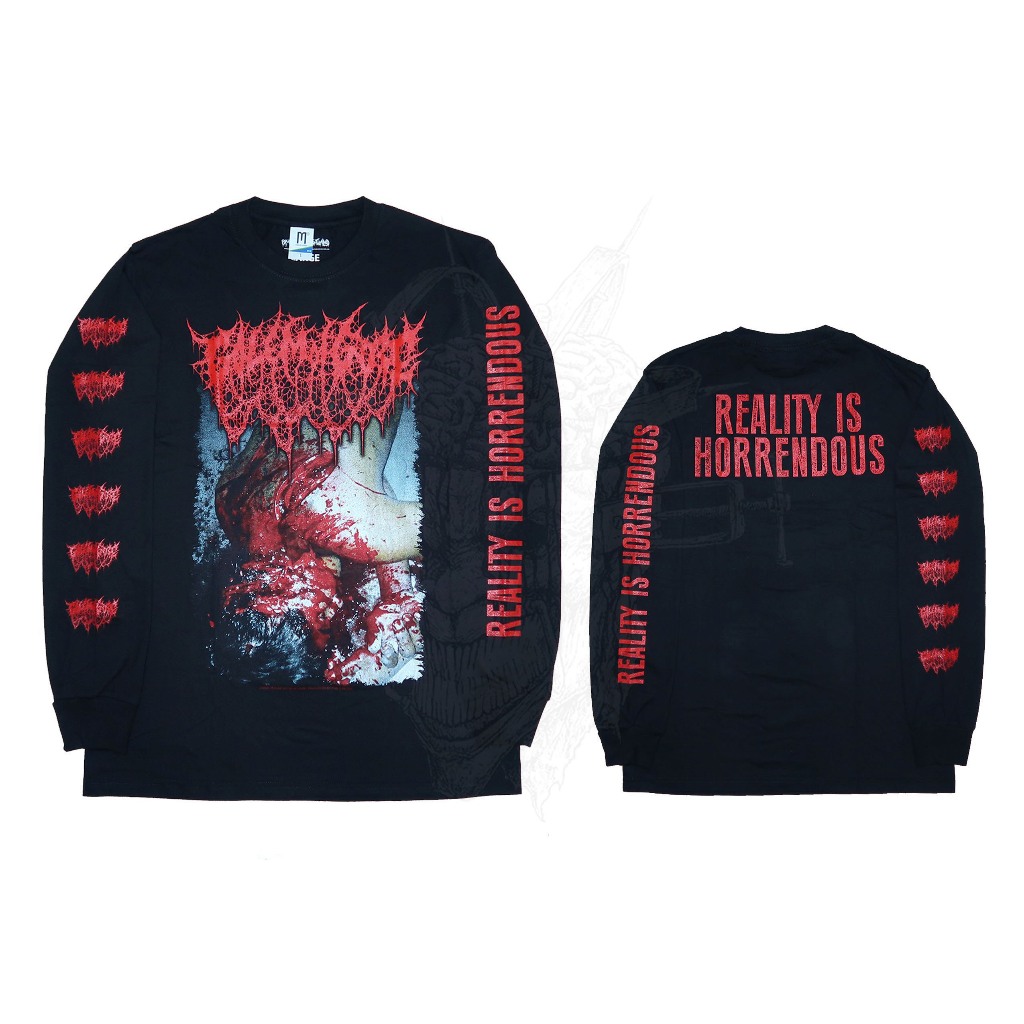 Long Sleeve - Golem Of Gore - Reality Is Horrendous