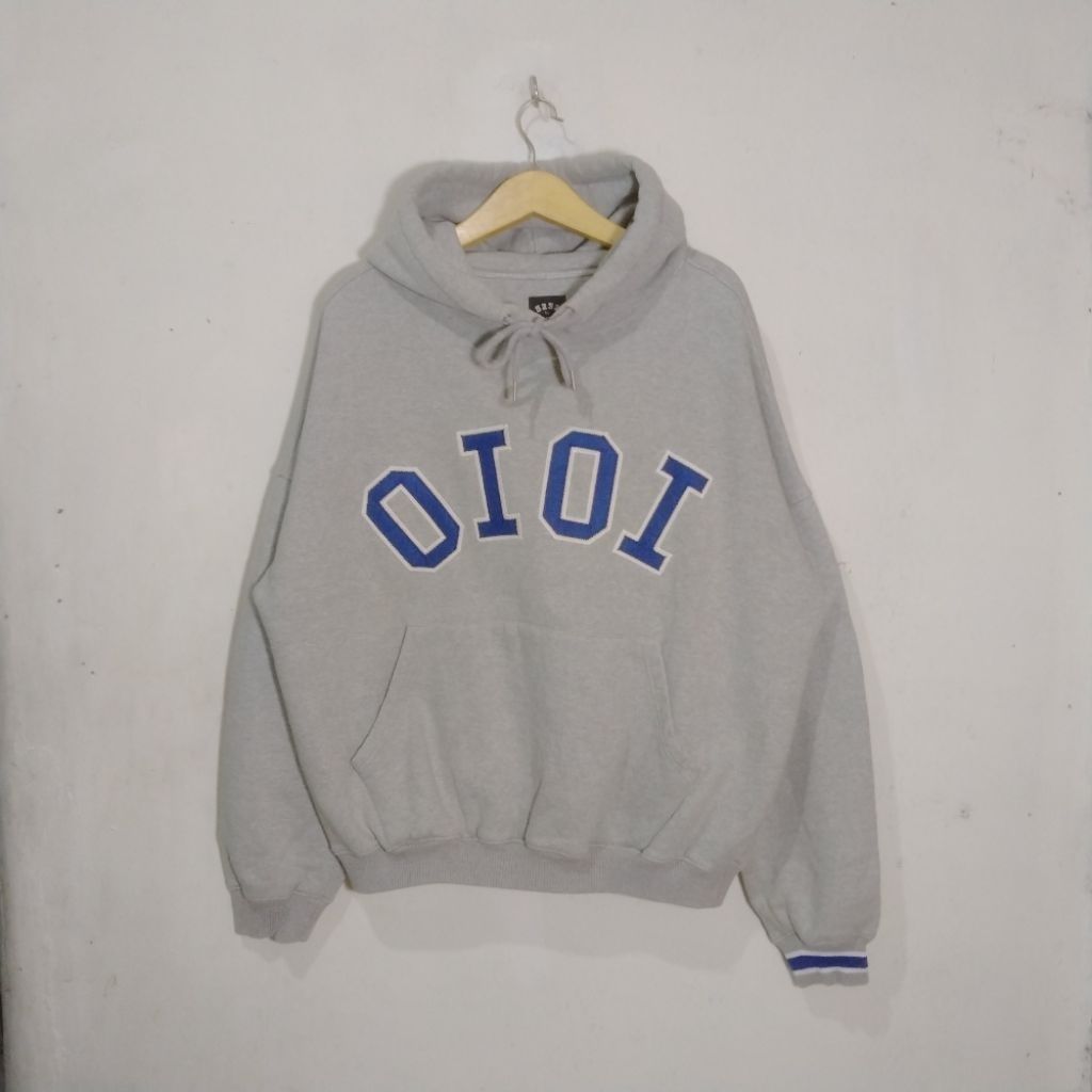 HOODIE 5252 BY OIOI OVERSIZE GREY