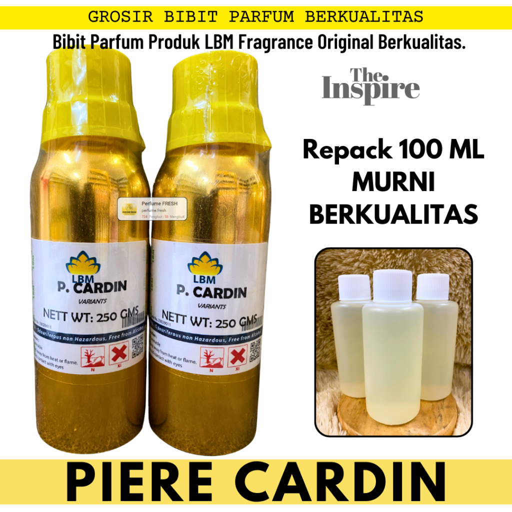 Bibit Parfum Wanita Piere CARDIN Murni 100 ML Berkualitas LBM Fragrance