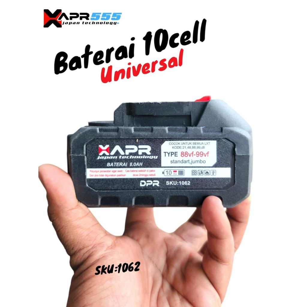 XAPR 1062 Apr raja baterai lxt 10cell kode 88VF 99VF 48VF 21VF 20VF semua bisa kualitas tinggi bor g