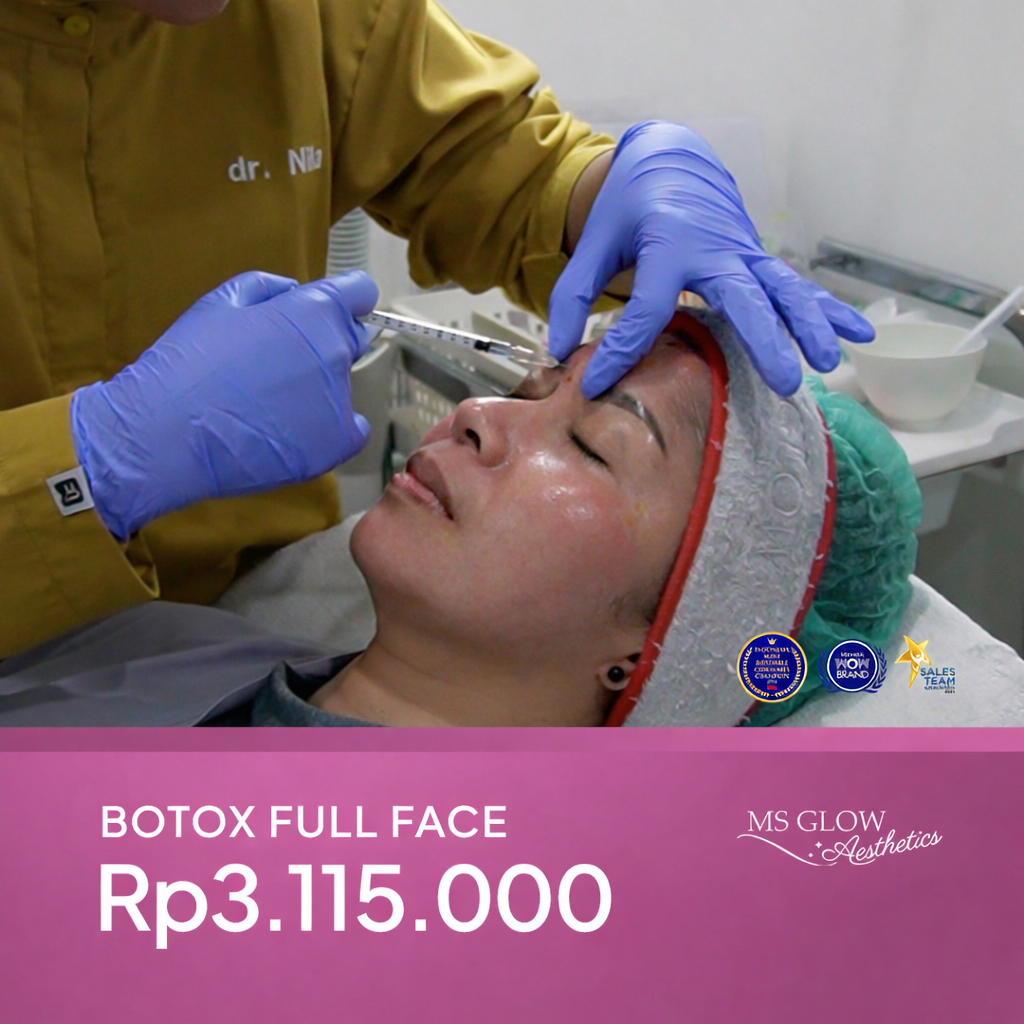 MS Glow Clinic Botox Full Face Korea