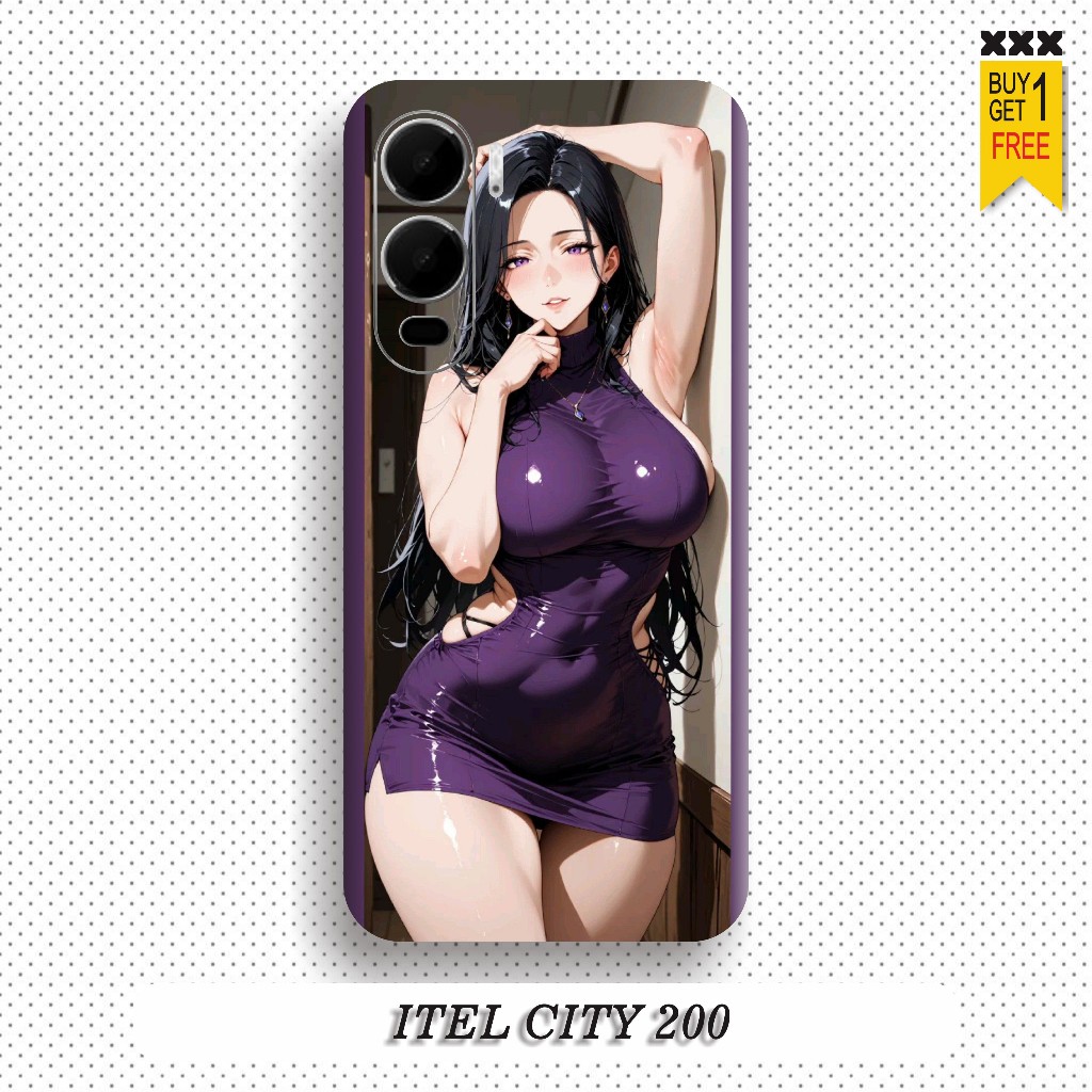 Garskin/Casing/Pelindung Hp for ITEL CITY 200 - Hot Girl Promo Bundling (Buy1 Get1)