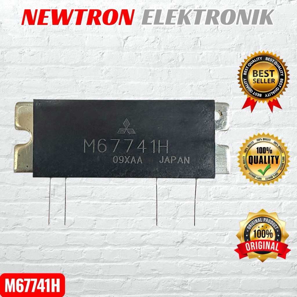 Final M67741H Original Mitsubishi untuk Rig Kenwood ICOM Alinco DR135