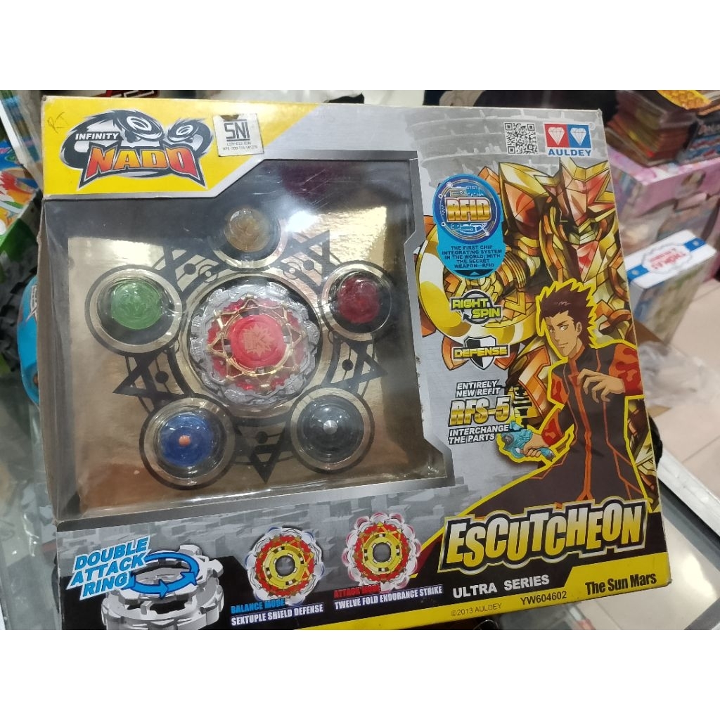 BEYBLADE AULDEY NADO ESCUTCHEON