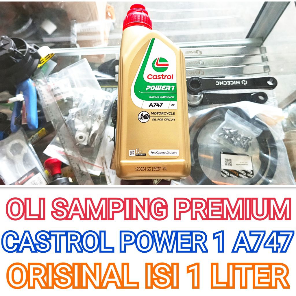Oli Samping 2 Tak Castrol A747 Isi 1 Liter