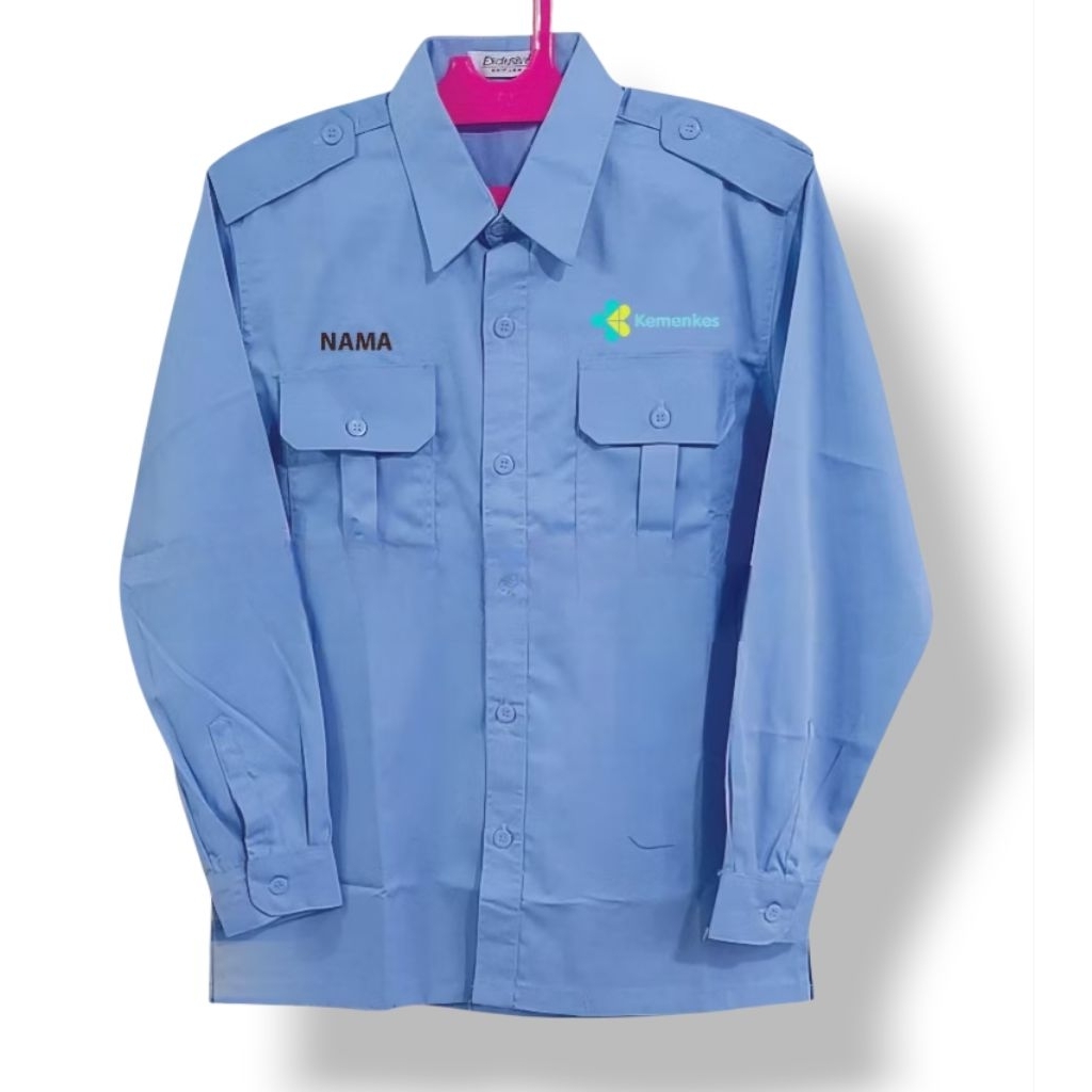 KEMEJA KEMENKES. BAJU KEMENKES. SERAGAM KEMENKES