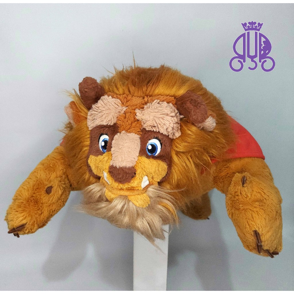 Boneka karakter Beast baring Beauty and The Beast