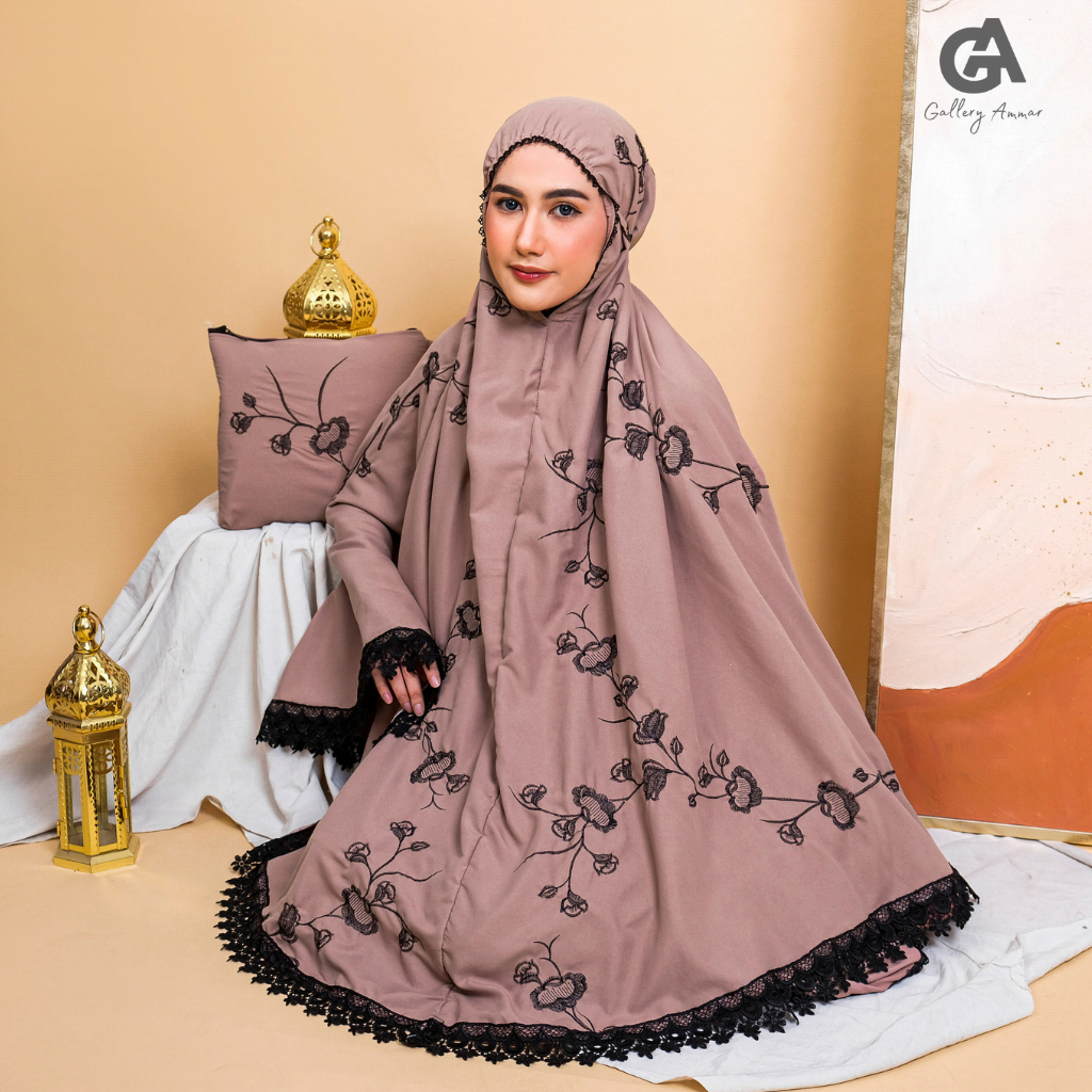 Gallery Ammar - Mukena Dewasa Bordir Mewah Akifa
