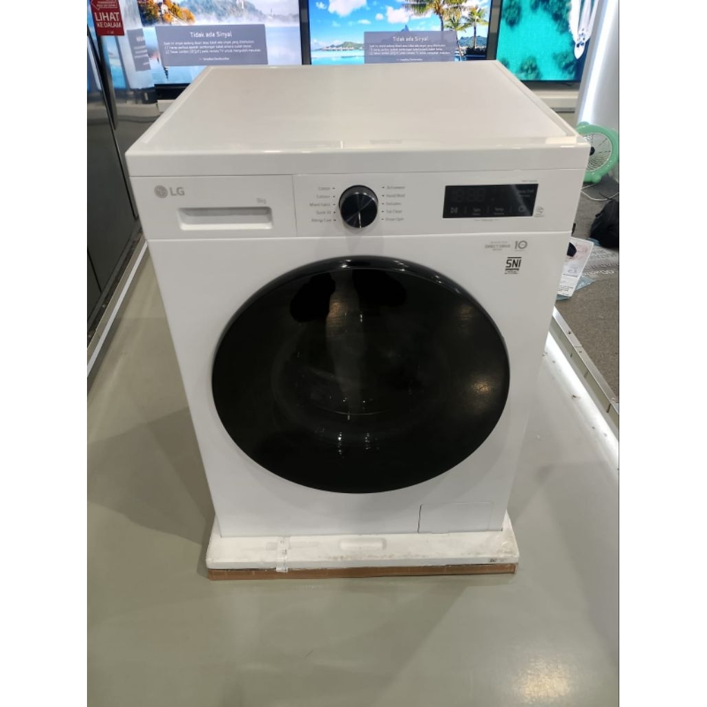 LG MESIN CUCI FB1209S5W FRONT LOADING 9 KG