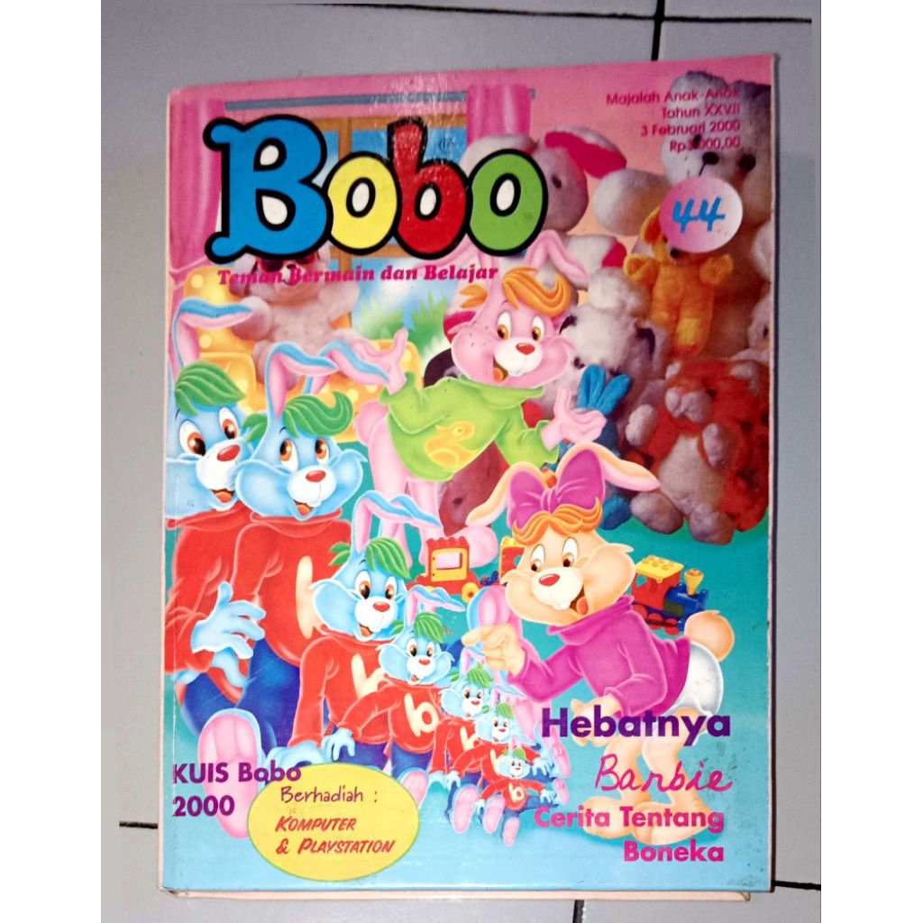 MAJALAH BOBO BENDEL TAHUN 2000 NO 44