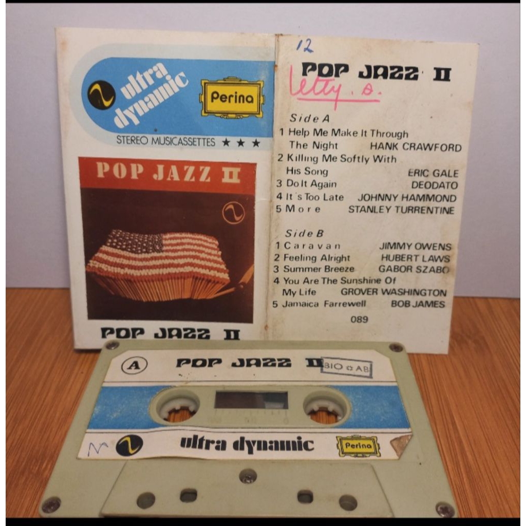 Kaset Kompilasi Pop Jazz Barat