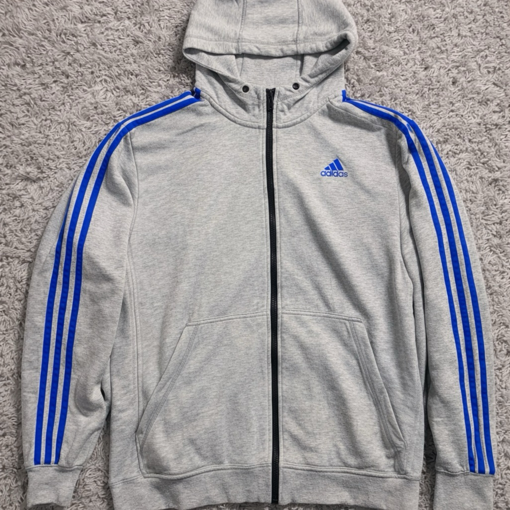 hoodie zipper adidas essentials