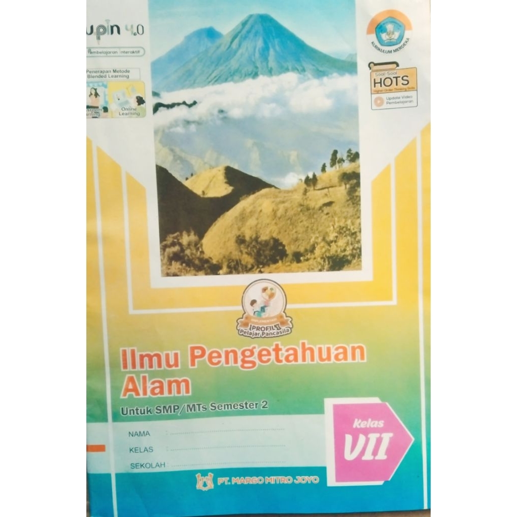 LKS Mts SMP IPA  KELAS 7 SEMESTER 2 KURIKULUM MERDEKA