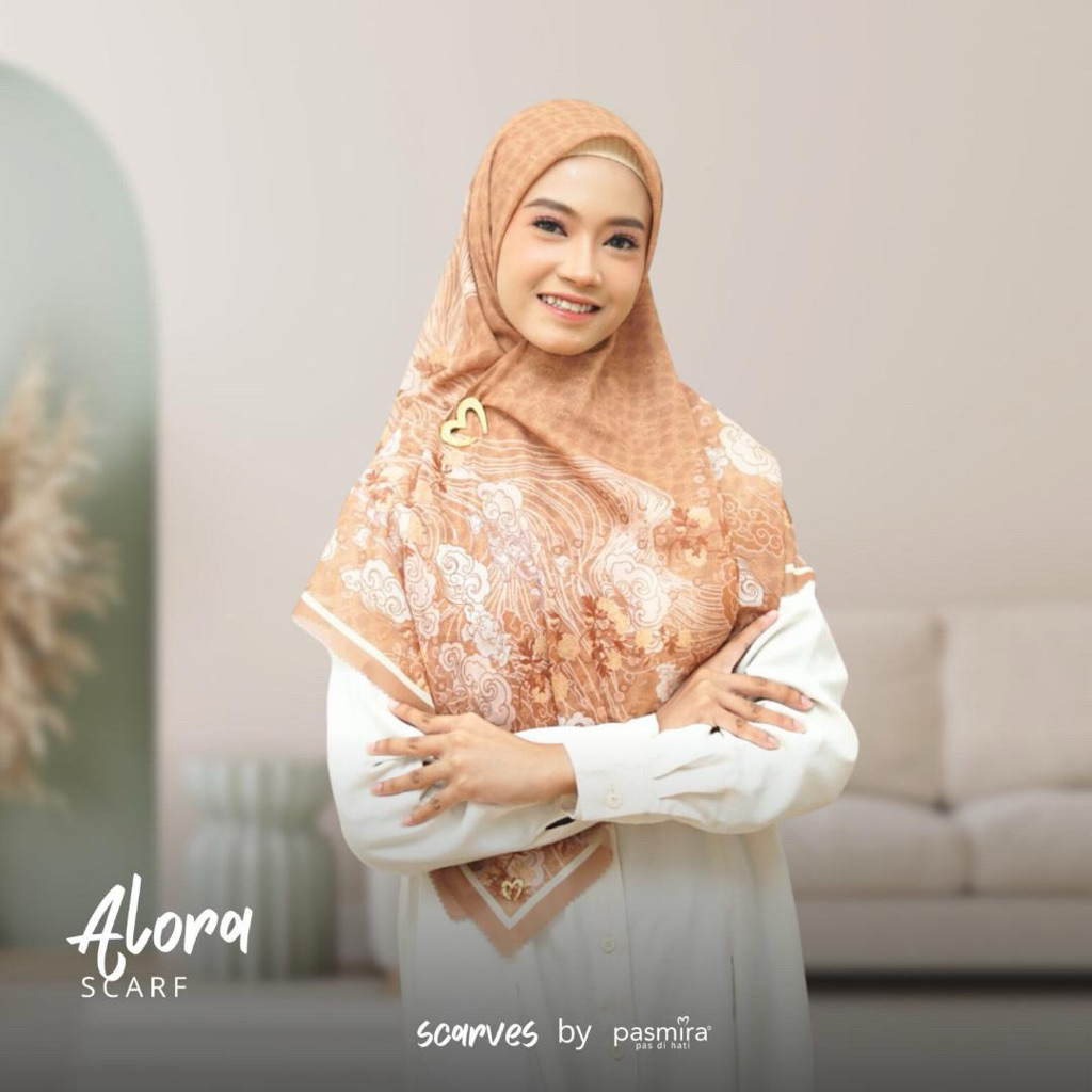 Pasmira - Segi empat motif ukuran 115x115