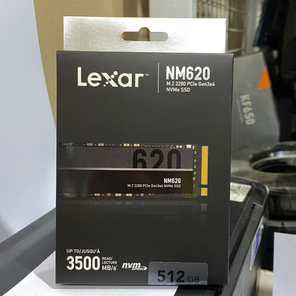 Lexar NM620 SSD 512GB M.2 NVMe 2280 PCIe Gen 3 / SSD Nvme 512 GB Gen 3x4