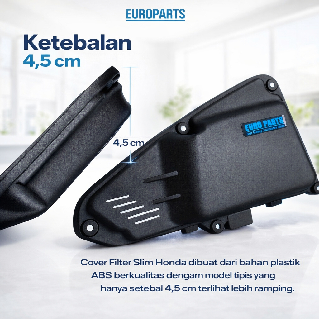 COVER TUTUP FILTER  SARINGAN UDARA COVER KOVER HONDA SCOOPY NEW 2021 - 2025 BEAT DELUXE 2020 - 2025 