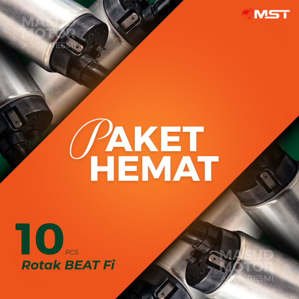 PAKET HEMAT 10 PCS ROTAK BEAT FI MST.