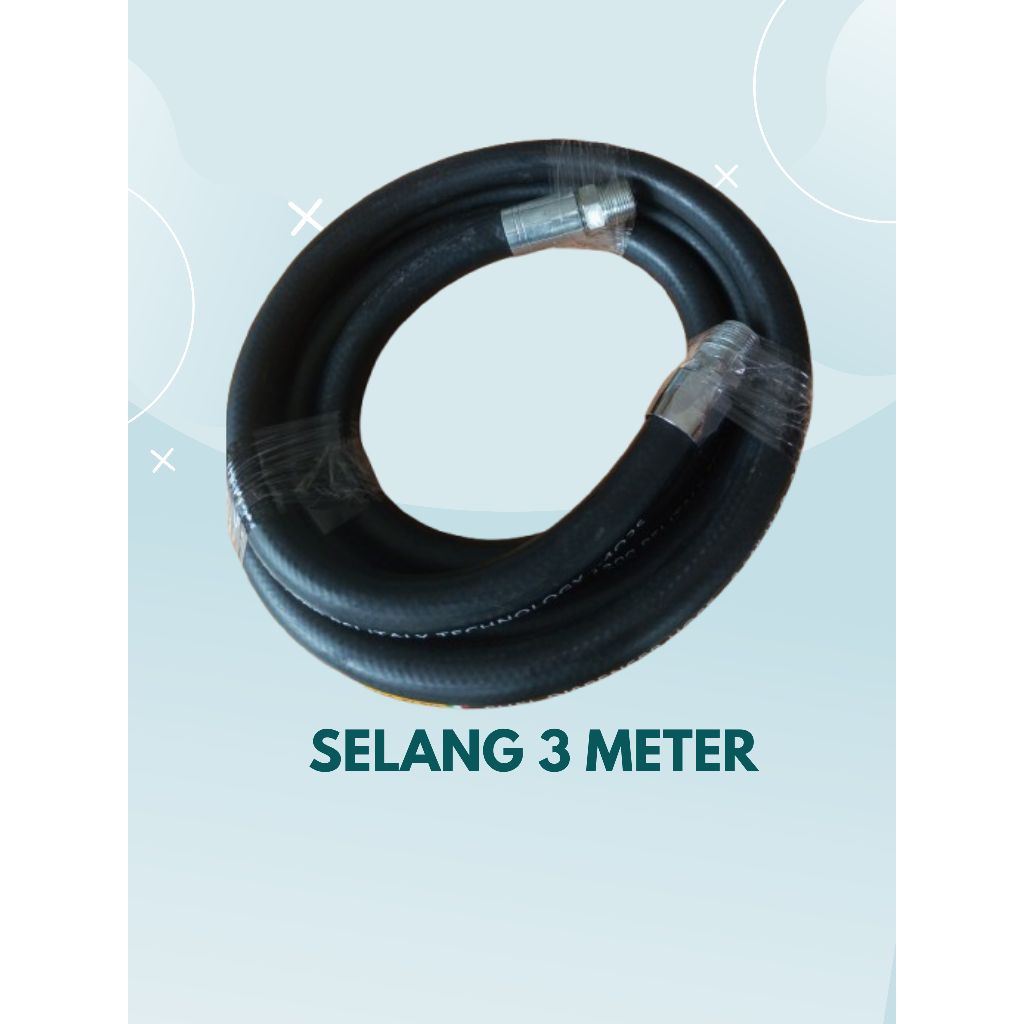 Selang Swivel Panjang 3M Selang SPBU POM MINI PERTAMINI