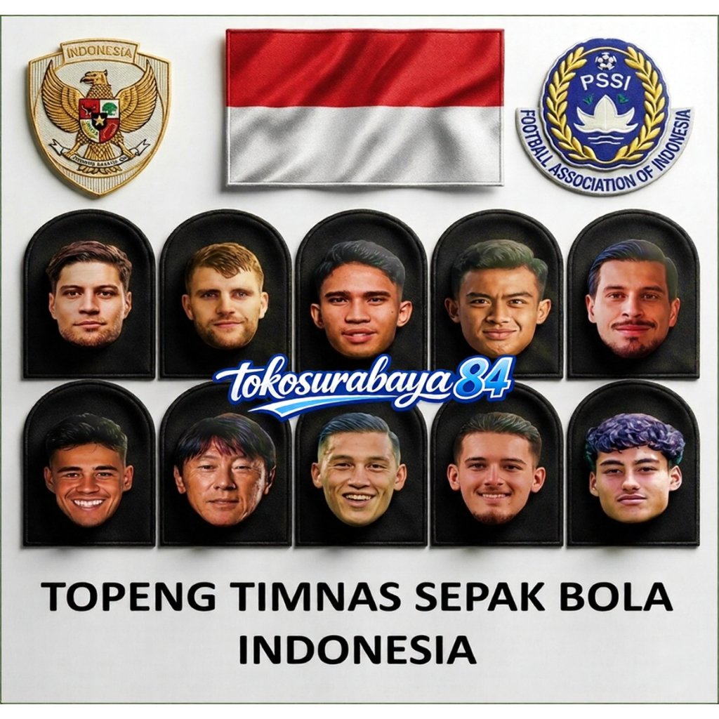 MASKER TOPENG TIMNAS 3D MASKER WAJAH 3D KUPLUK WAJAH TOPENG WAJAH KLUPUK WAJAH KUPLUK TIMNAS PILDUN 