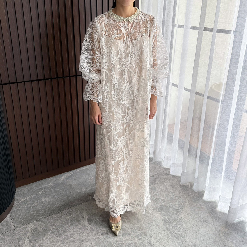 KINA ATELIER - Frost Dress in white