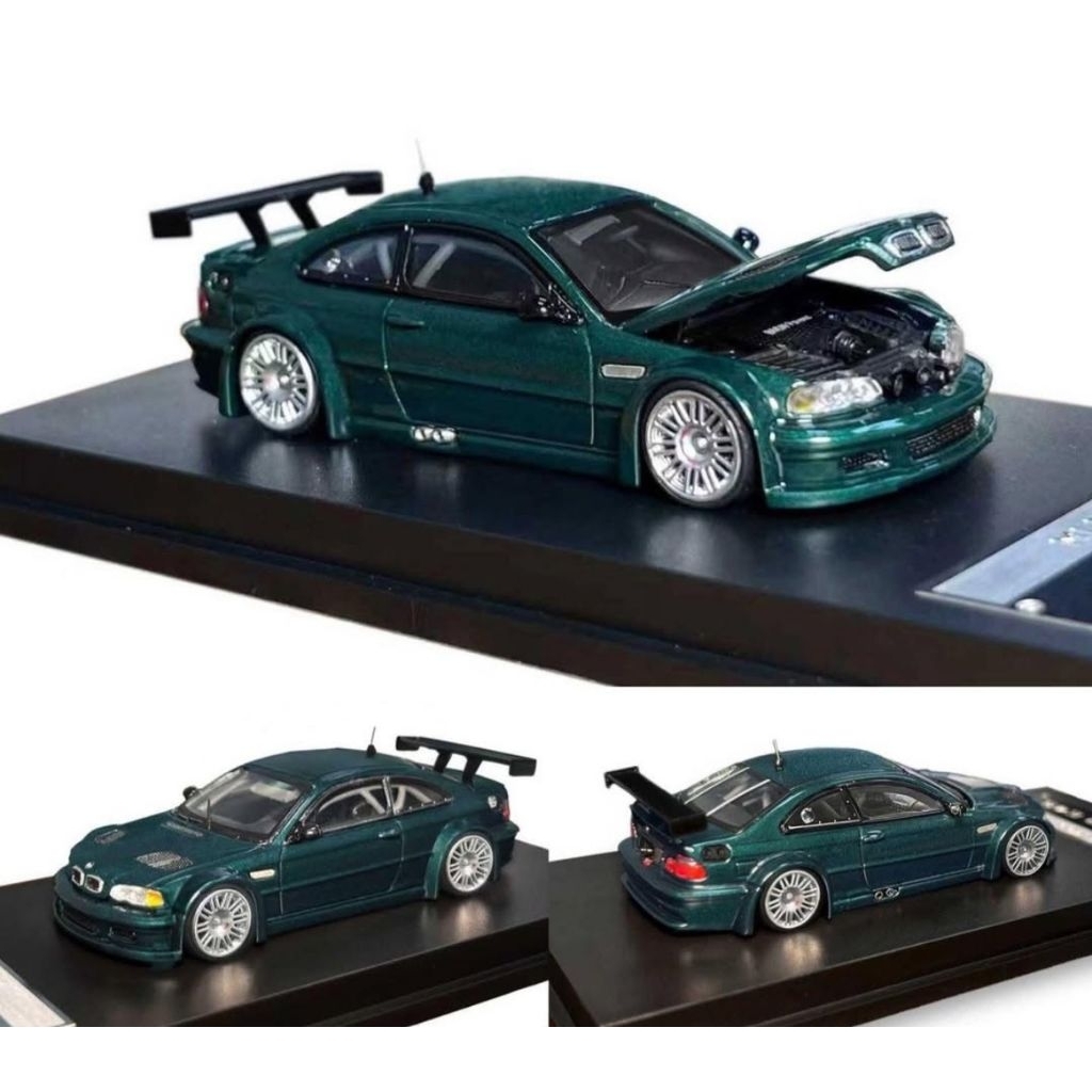 MJ Model BMW M3 E46 GTR British Green