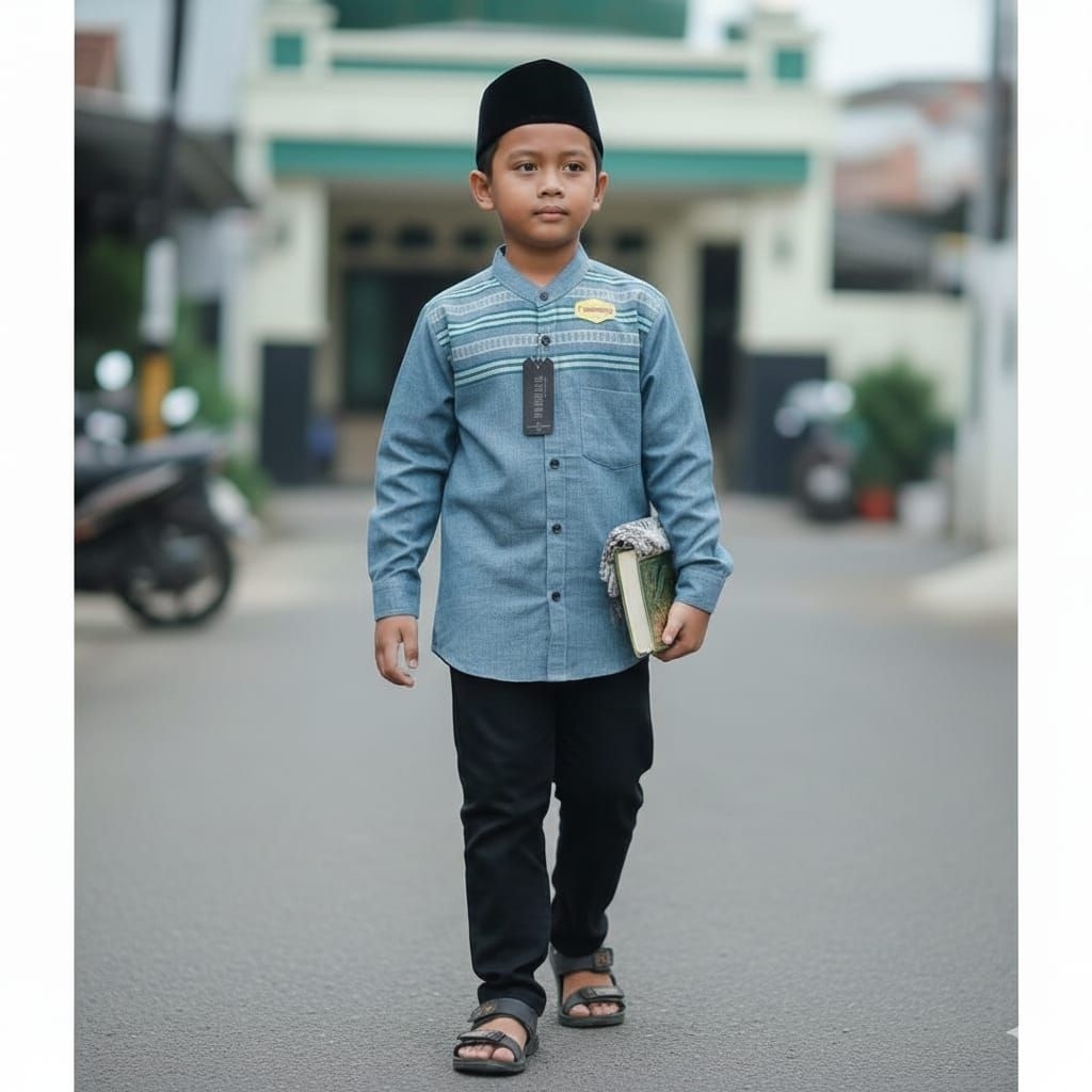 Kemeja koko kemko anak / busana muslim tanggung abg