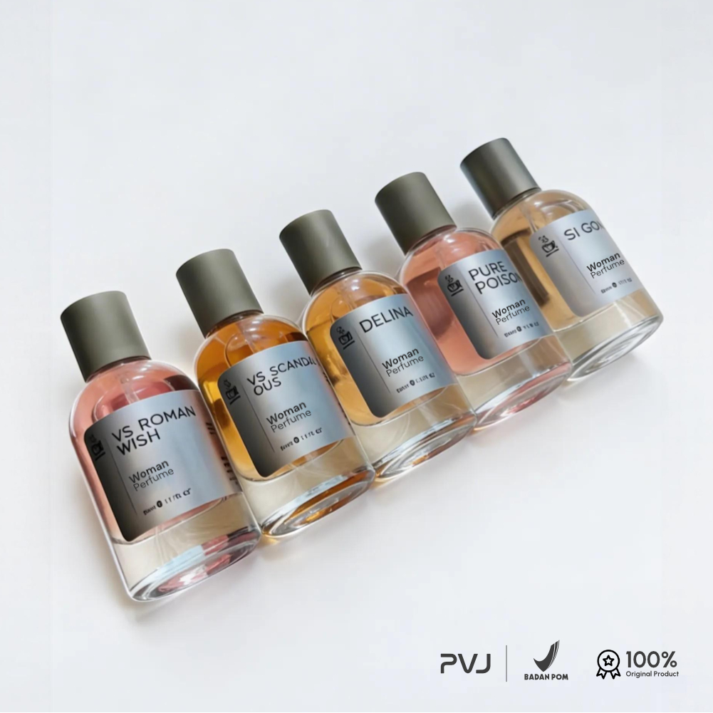 BUNDLING 4 PARFUM Extrait de Parfum Pria dan Wanita 35ML by PVJ