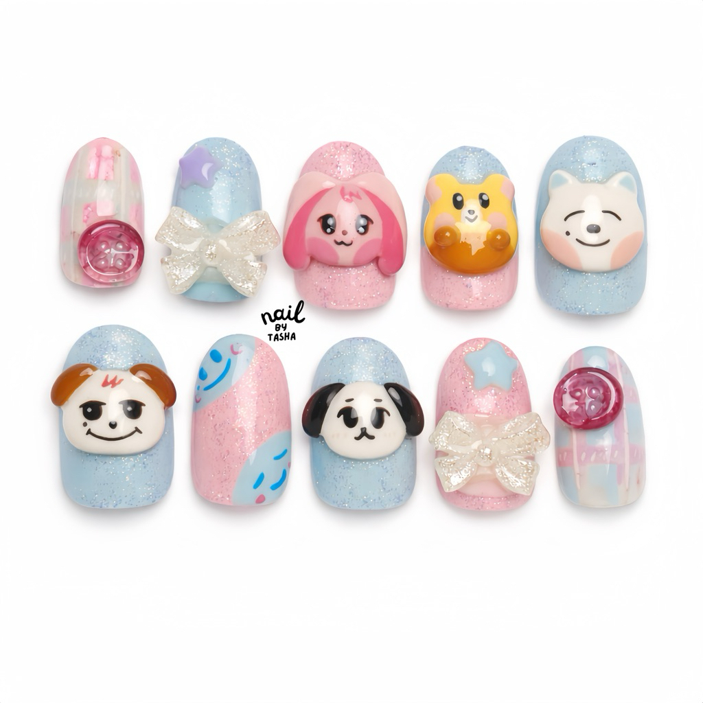 NCT Nails / Press on Nails / Custom Fake Nails