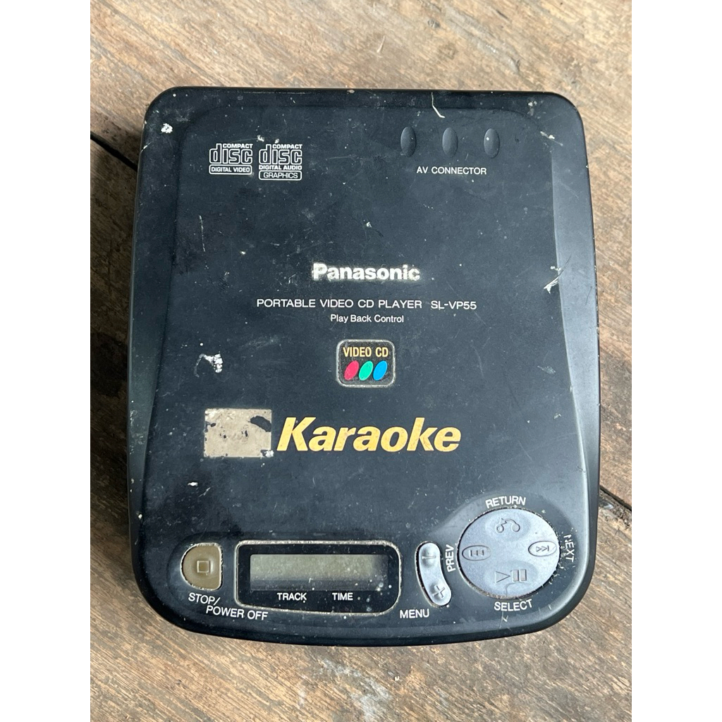 Pemutar VCD / Portable VCD Player, Panasonic SL-VP55