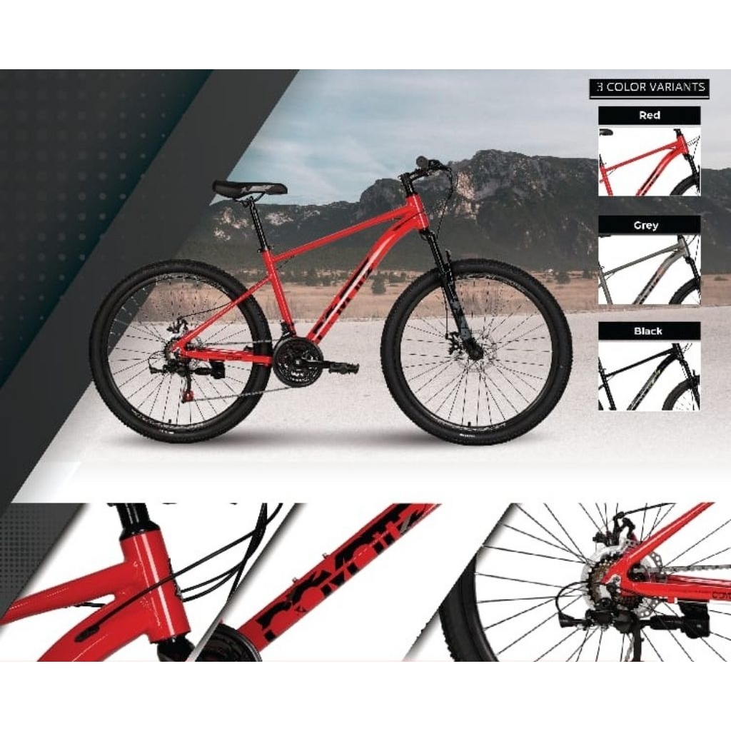 SEPEDA MTB COYOTE by ELEMENT 26 INCH ALLOY FREE RAKIT INSTAN BANDUNG
