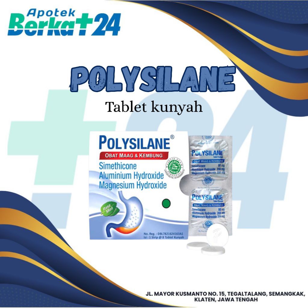 POLYSILANE TABLET KUNYAH