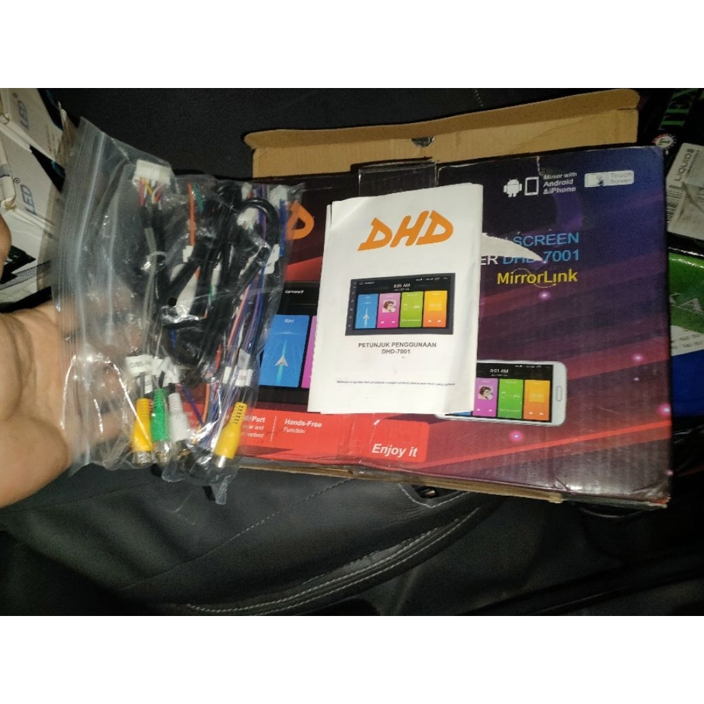 Head Unit Tv 9" slim Android DHD-7001