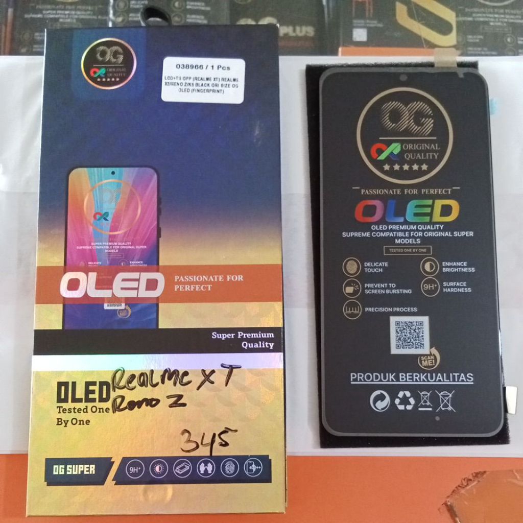 LCD FULL SET REALME XT ORI ON FINGGERPRINT