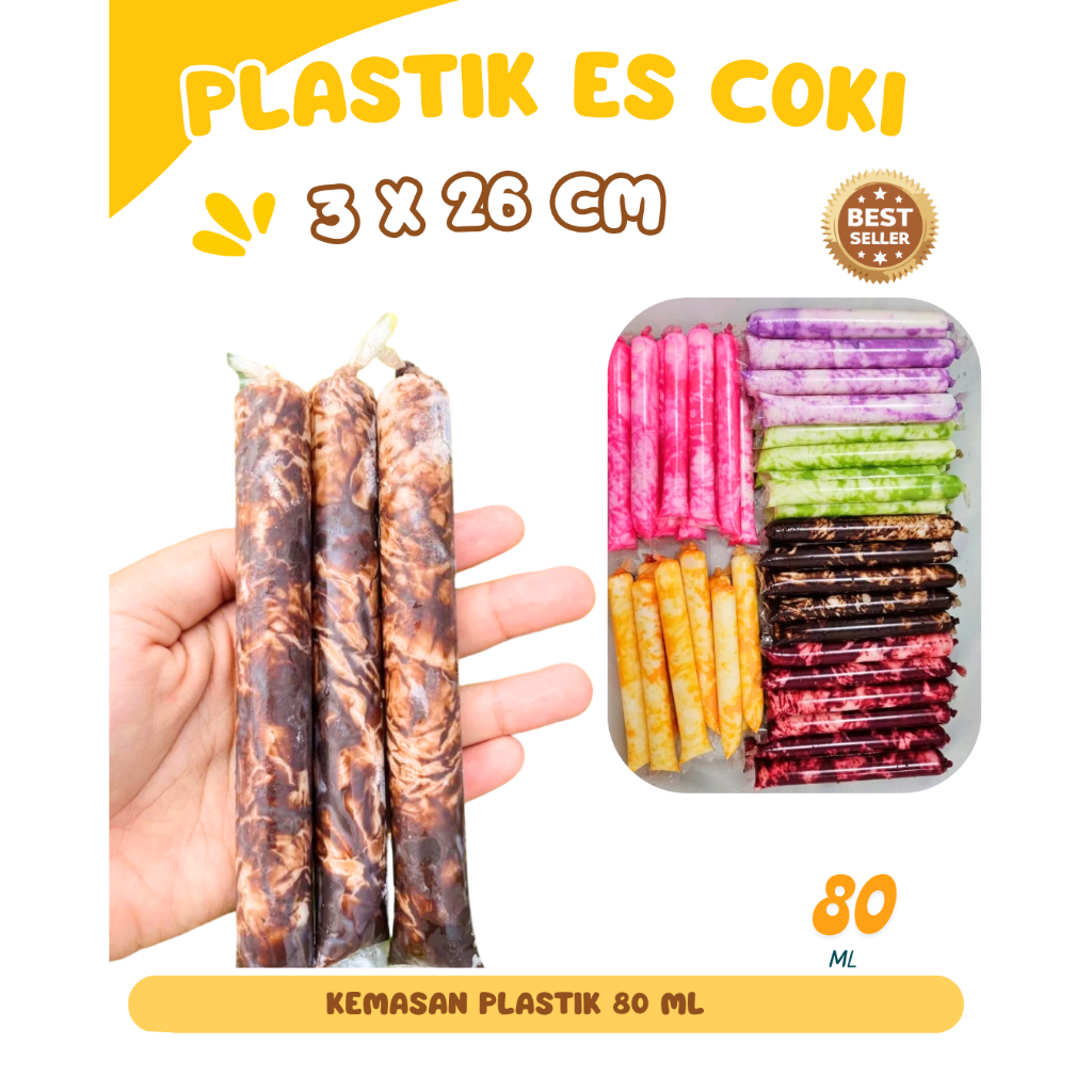 Plastik Es Mambo Kiloan Murah / BUNGKUS PLASTIK ES LILIN PANJANG / PLastik Es Lilin 3 x 26