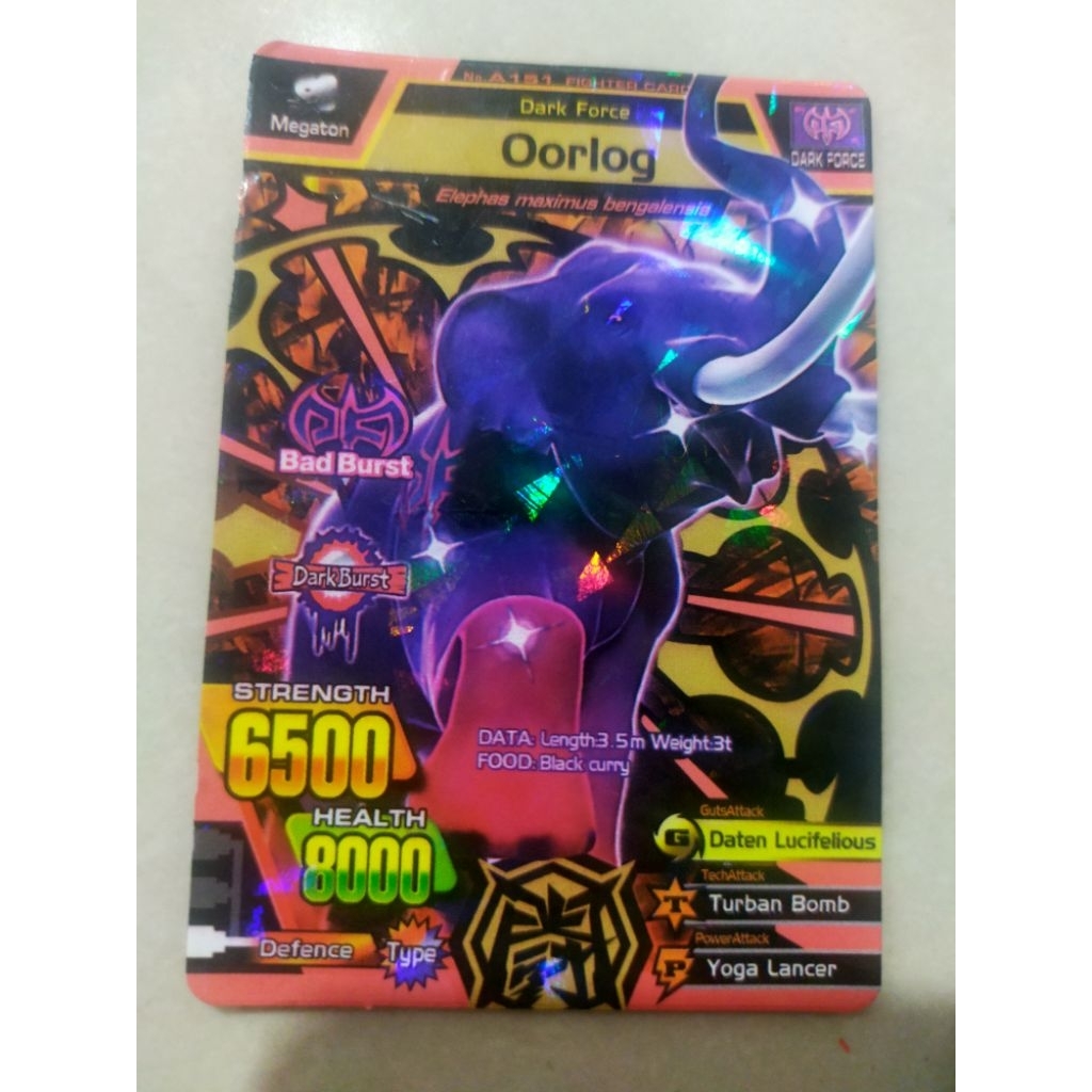 kartu animal kaiser oorlog