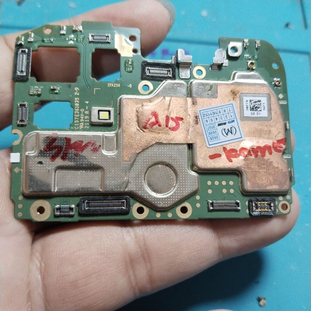 Mesin Oppo A15 Minus Gagal Membuka Kamera Sinyal Aman