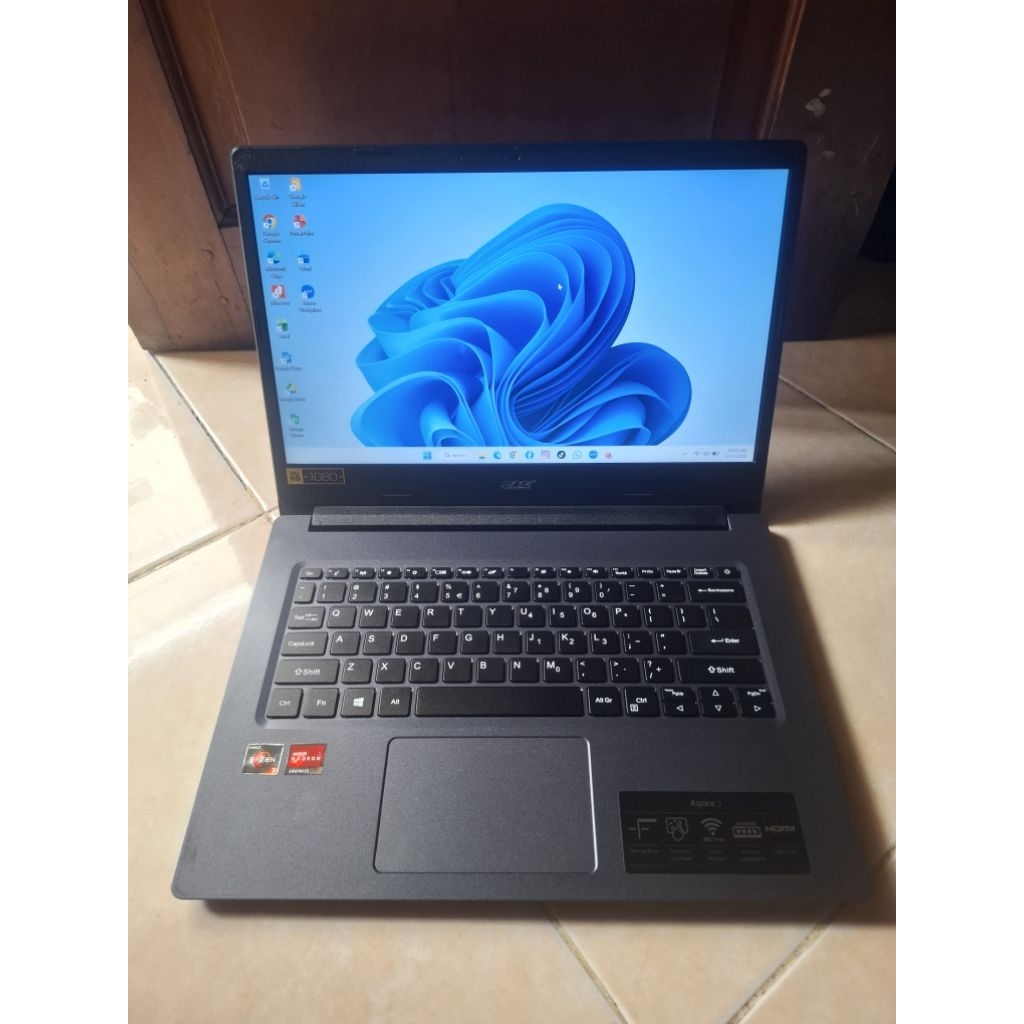 Laptop Second Acer Aspire 3 A314-22 Amd Ryzen 3 3250U