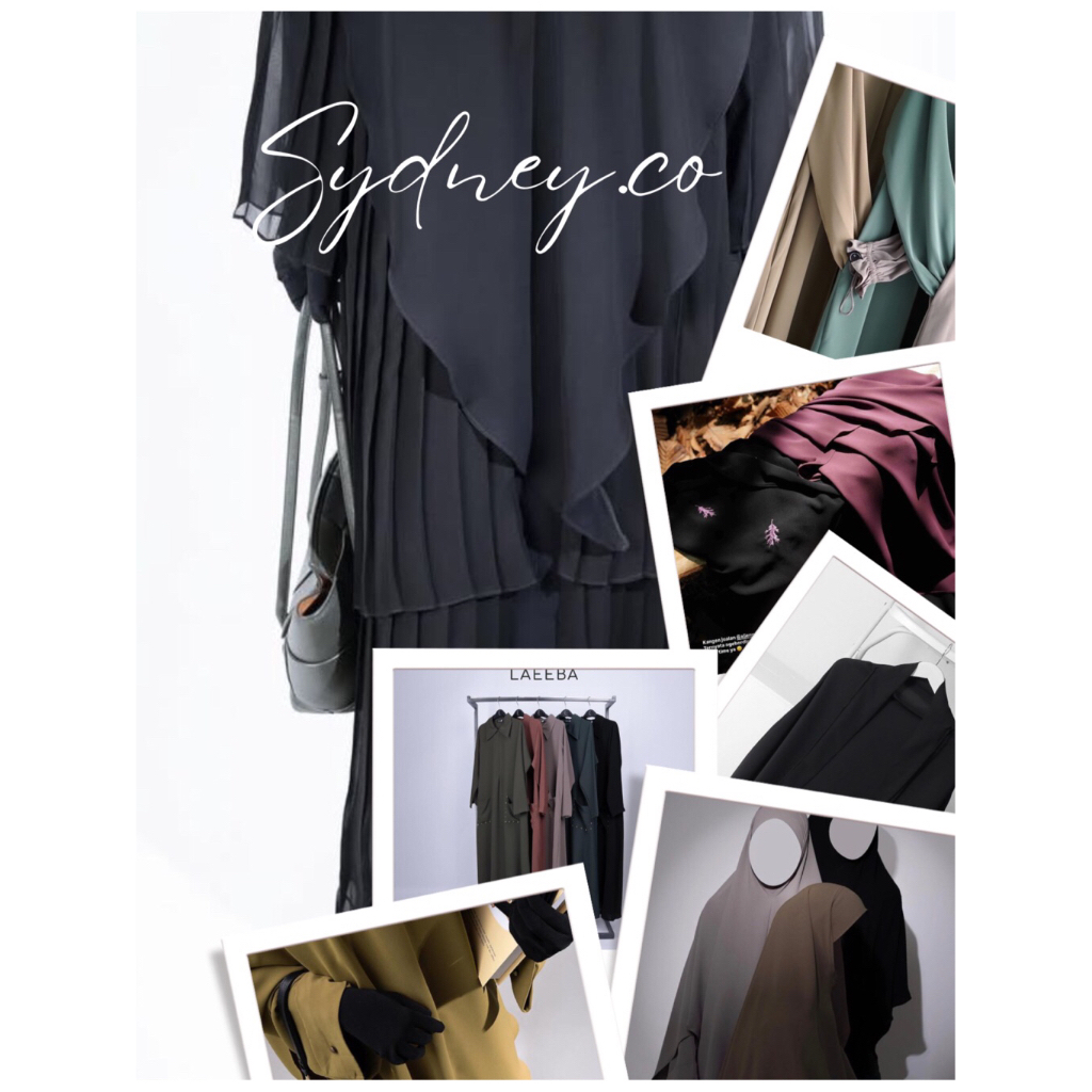 aljenna.id NWT - Ghissa signature (dress & kurta) french khimar khimar nonpad basic almahya