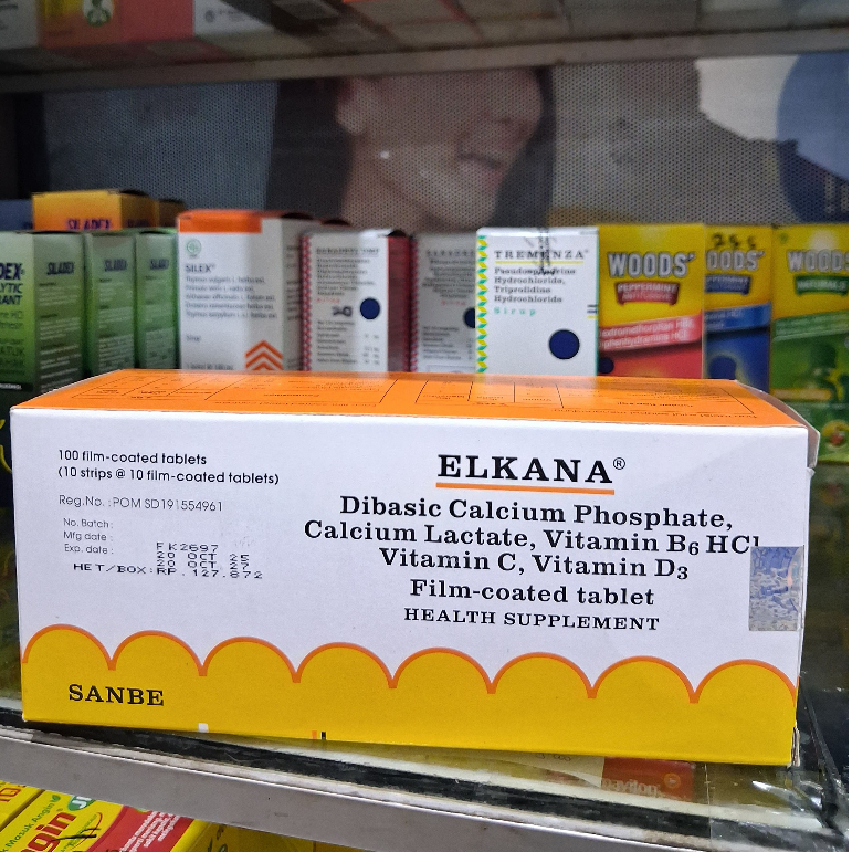 ELKANA STRIP 10 Tablet - Vitamin Kalsium Hamil Menyusui