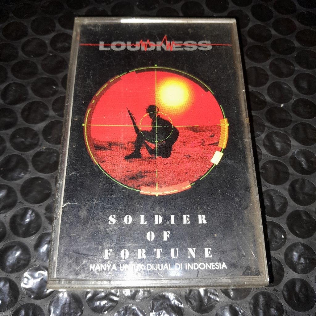 kaset pita loudness soldier of fortune