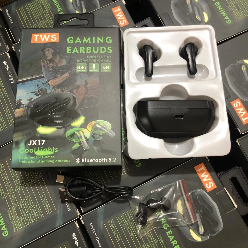 MEDVED TWS Gaming Earbuds JX17 Cool Lights Endless Fun Born For Games