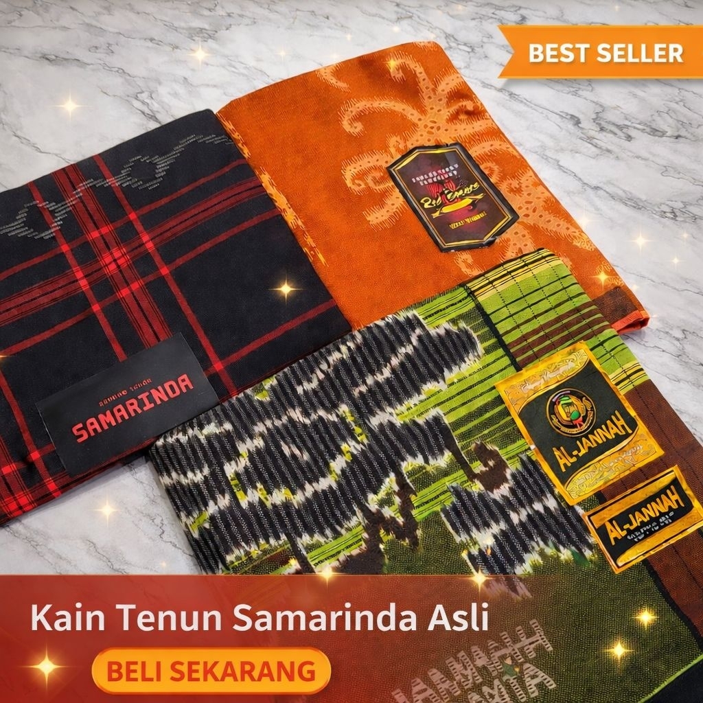 Sarung tenun samarinda asli  – Khas Kalimantan Timur sarung tenun samarinda, sarung samarinda, sarun