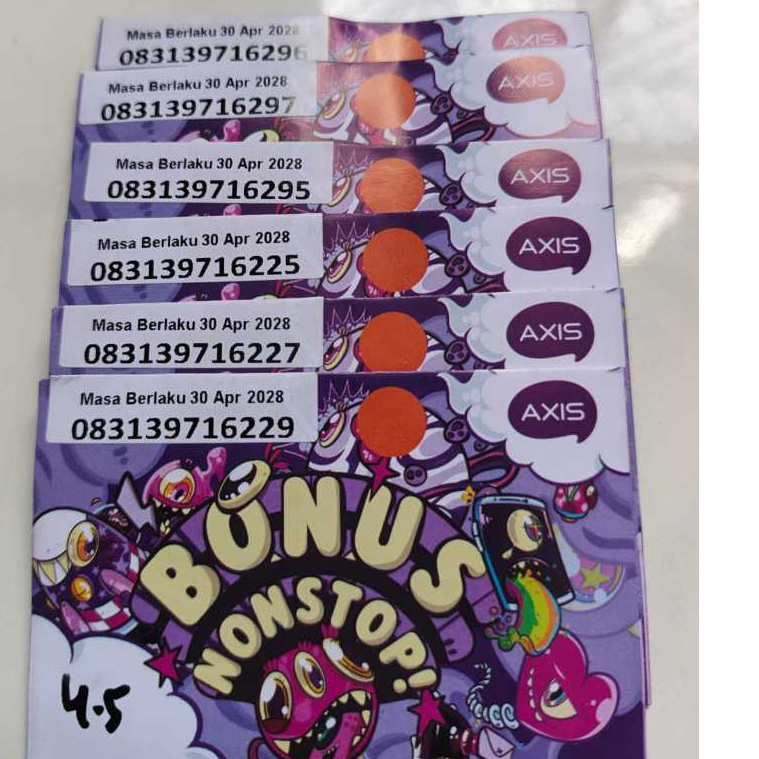 KARTU DATA Axis 4.5GB NASIONAL