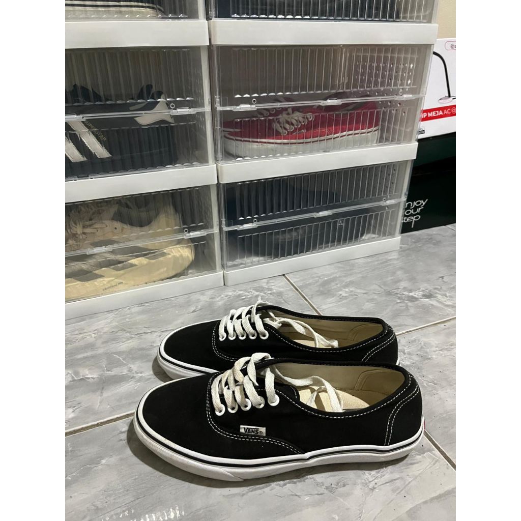 Jual sepatu vans authentic hitam | Shoppe Indonesia