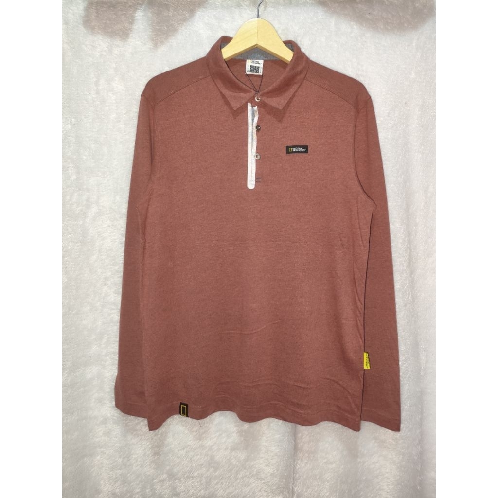 Kemeja Lembut Lengan Panjang National Geographic