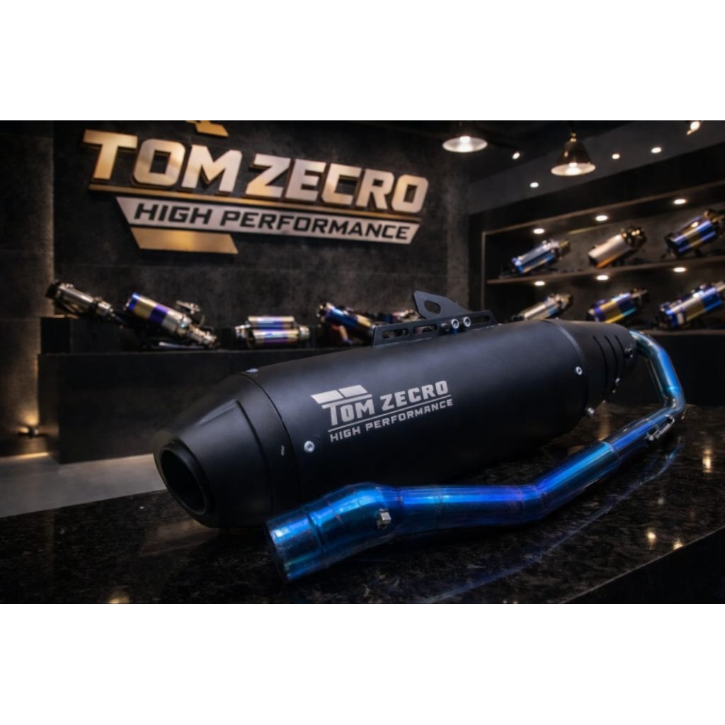 Knalpot TOM ZECRO terbaru model Ducati