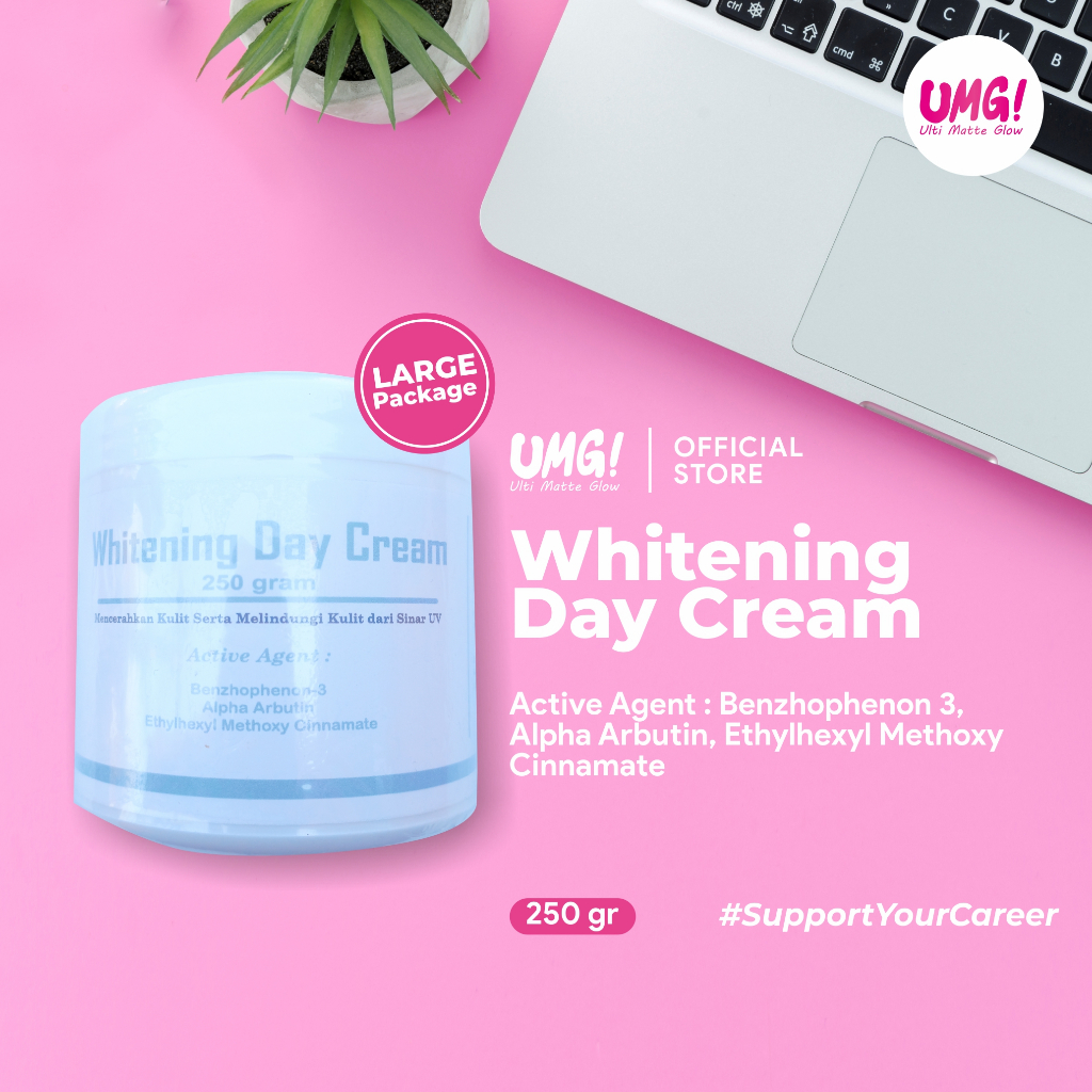 UMG! Ulti Matte Glow (250gr) Day Cream Whitening with SPF