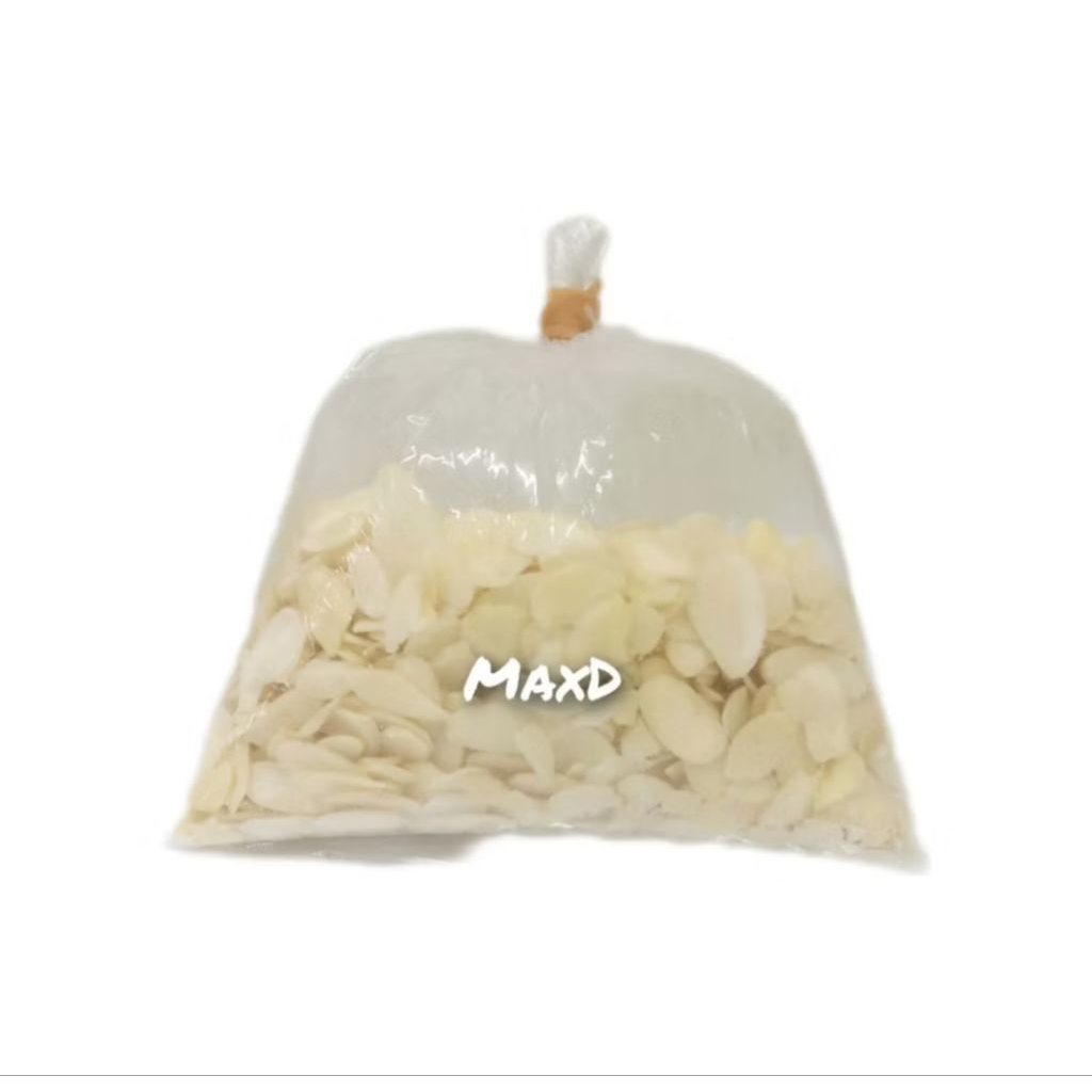 Olam Kacang Almond Slice Mentah Repack 500 gr