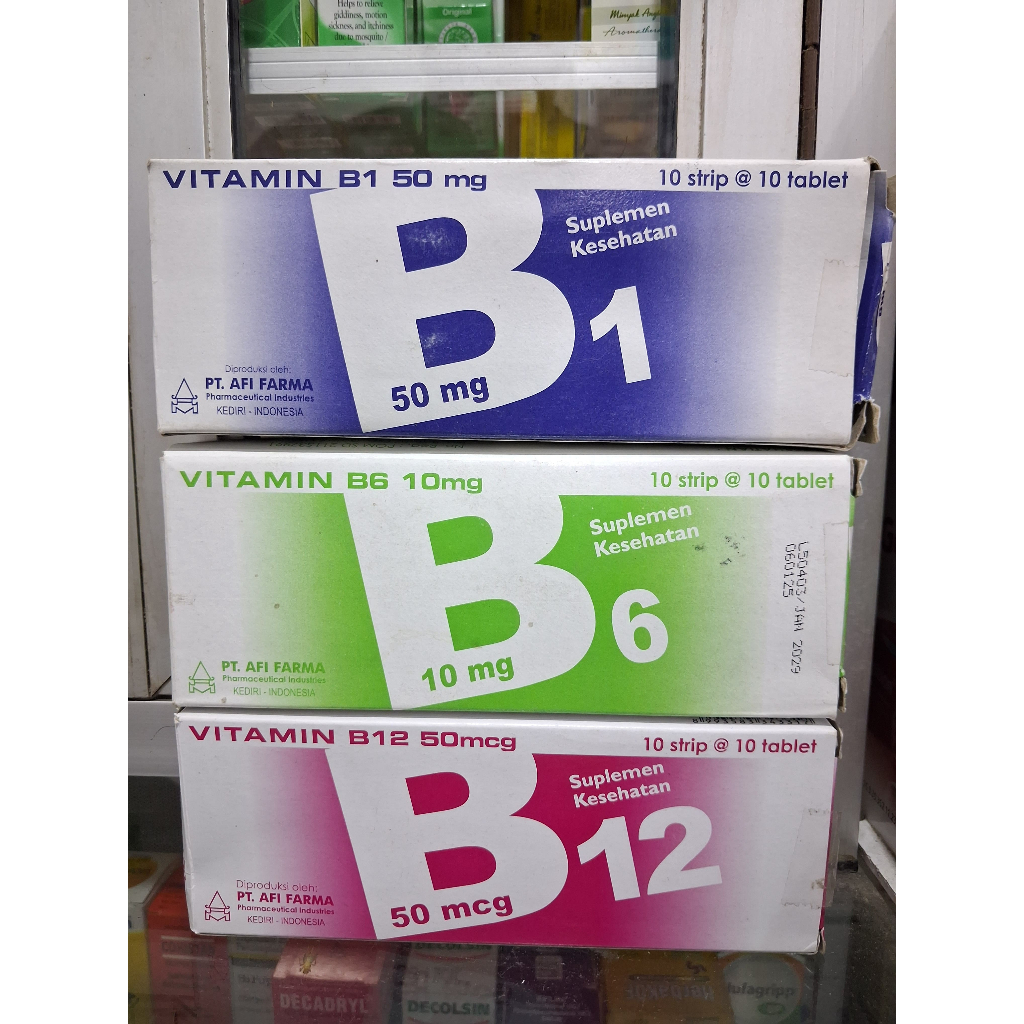 VITAMIN B1, B6, B12