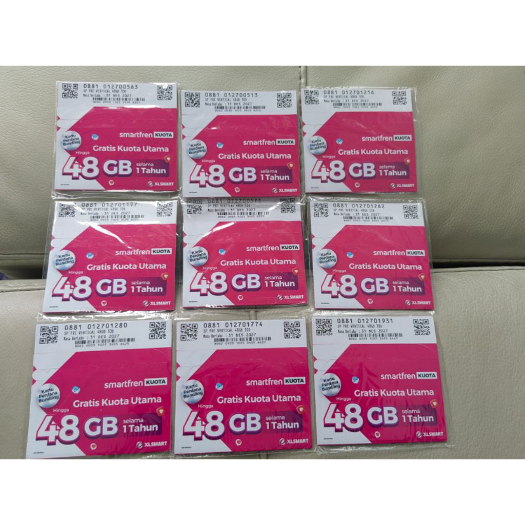KARTU PERDANA SMARTFREN SEGEL (TANPA INJECT KUOTA)